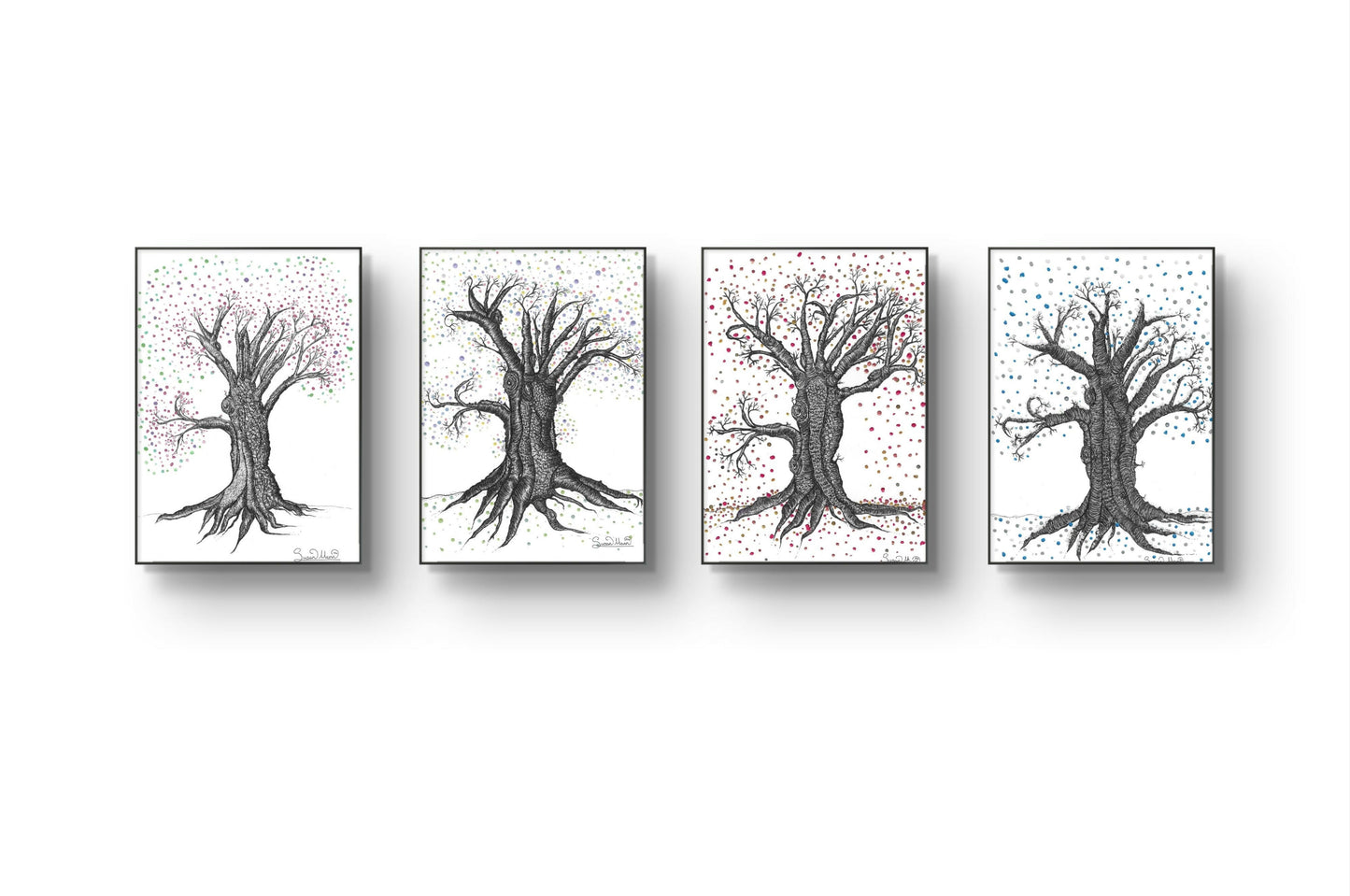 A Tree For All Seasons Art Print Set