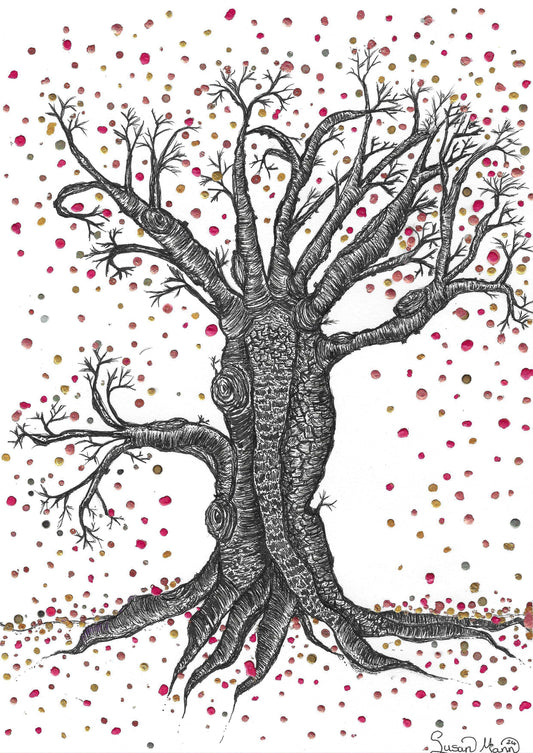 Autumn Tree Art Print