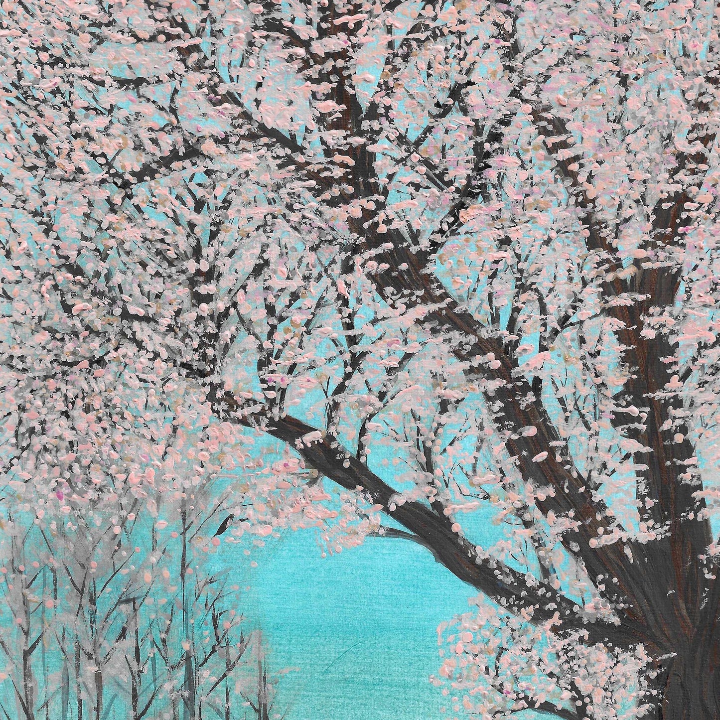 Cherry Blossom Cloud Art Print