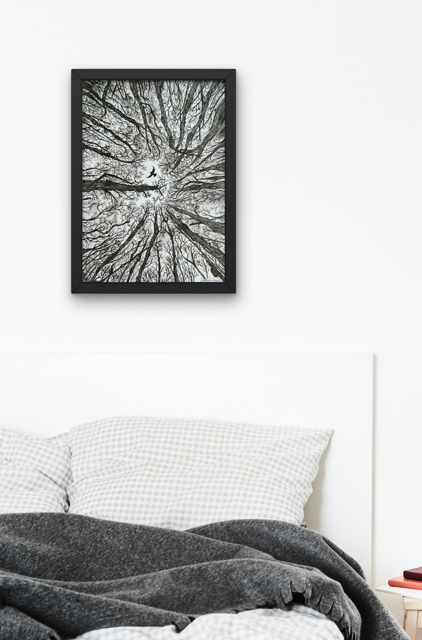 Freedom Art Print Dark Frame