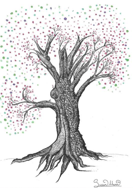 Spring Tree Art Print