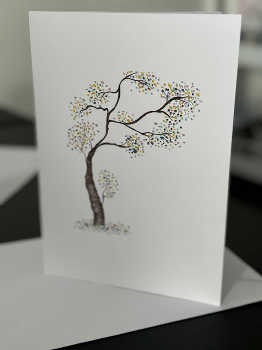 Tree Art Print Card