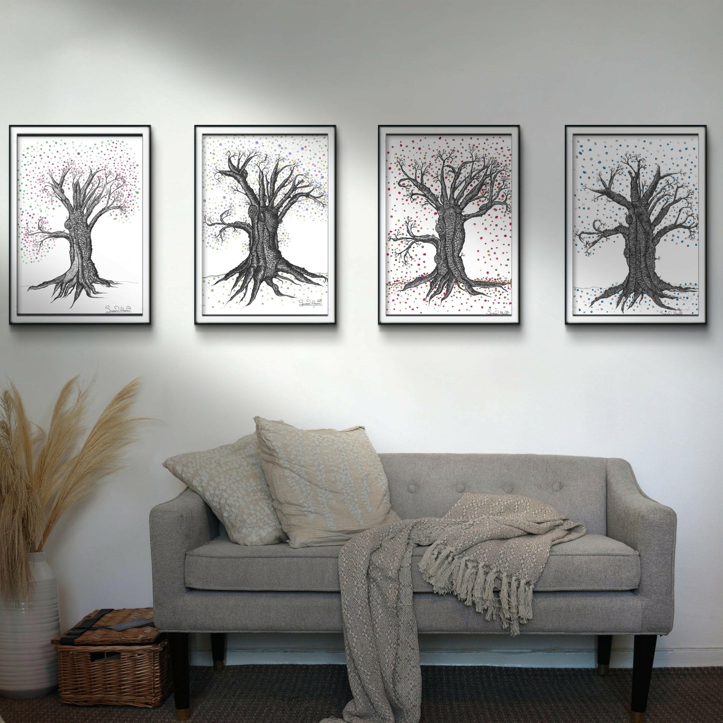 Tree Collection Framed art Prints