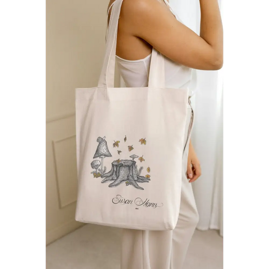 Cosy Autumn Art Print Tote Bag - Susan Mann Art