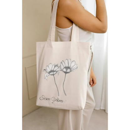 Daisy Art Print Tote Bag - Susan Mann Art