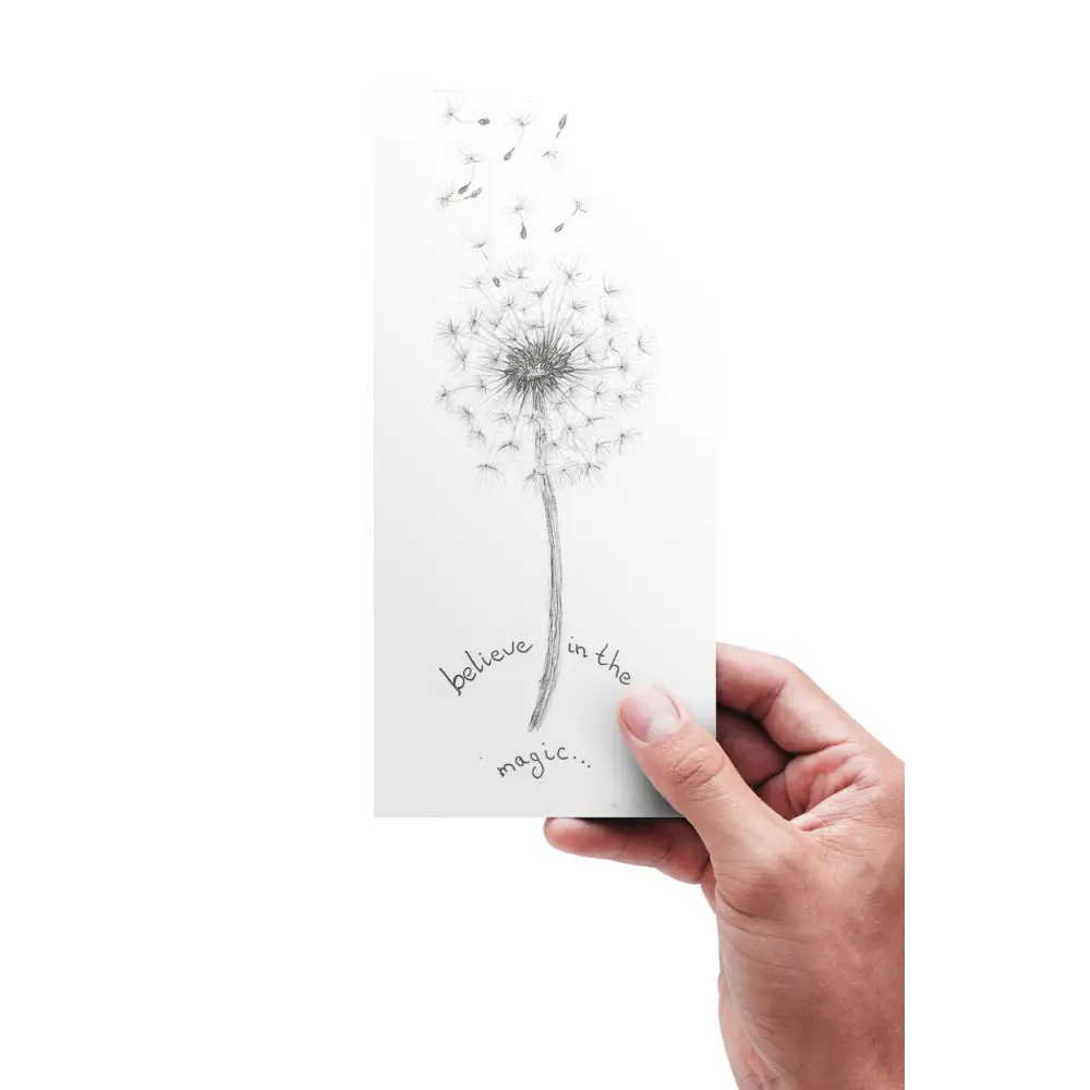 Dandelion Magic Art Print Bookmark - Susan Mann Art