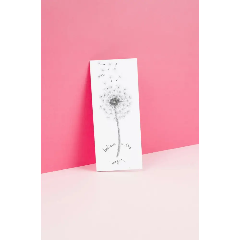 Dandelion Magic Art Print Bookmark - Susan Mann Art