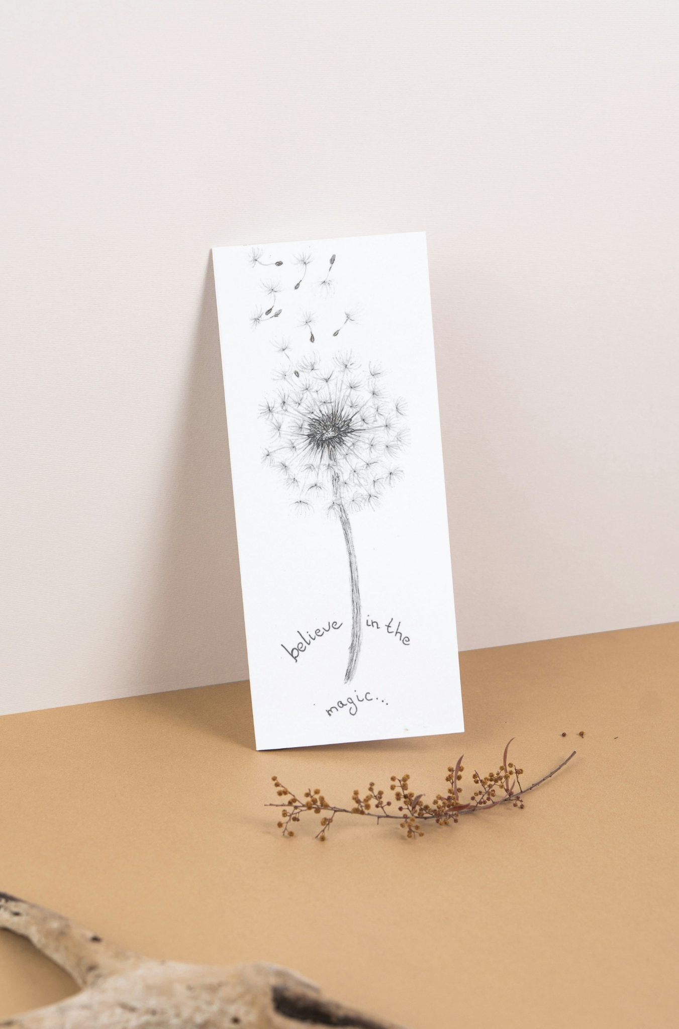 Dandelion Magic Art Print Bookmark - Susan Mann Art