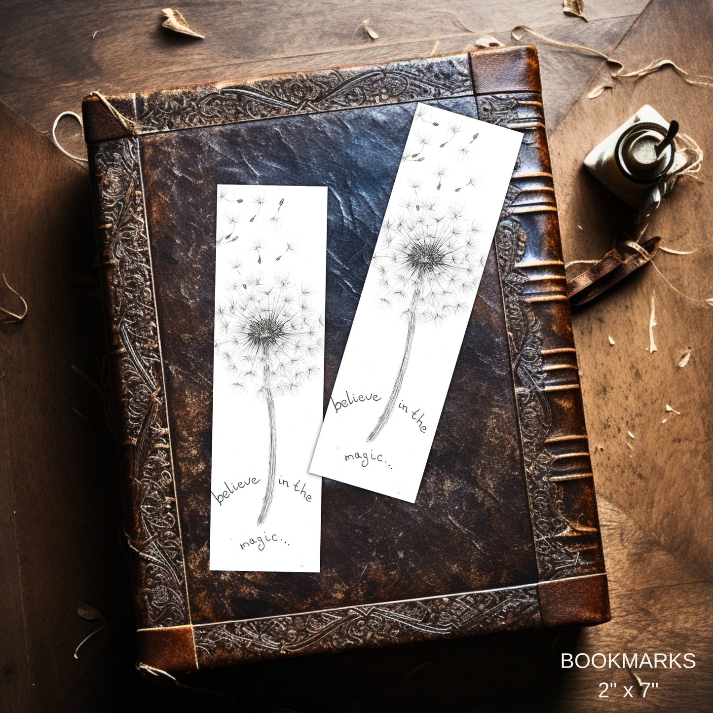 Dandelion Magic Art Print Bookmark - Susan Mann Art