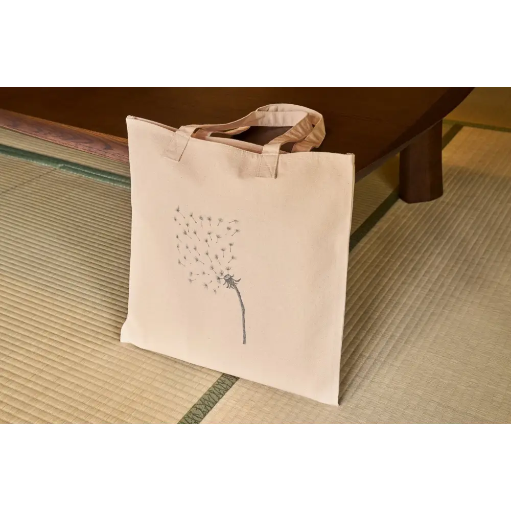 Dandelion Seeds Art Print Tote Bag - Susan Mann Art