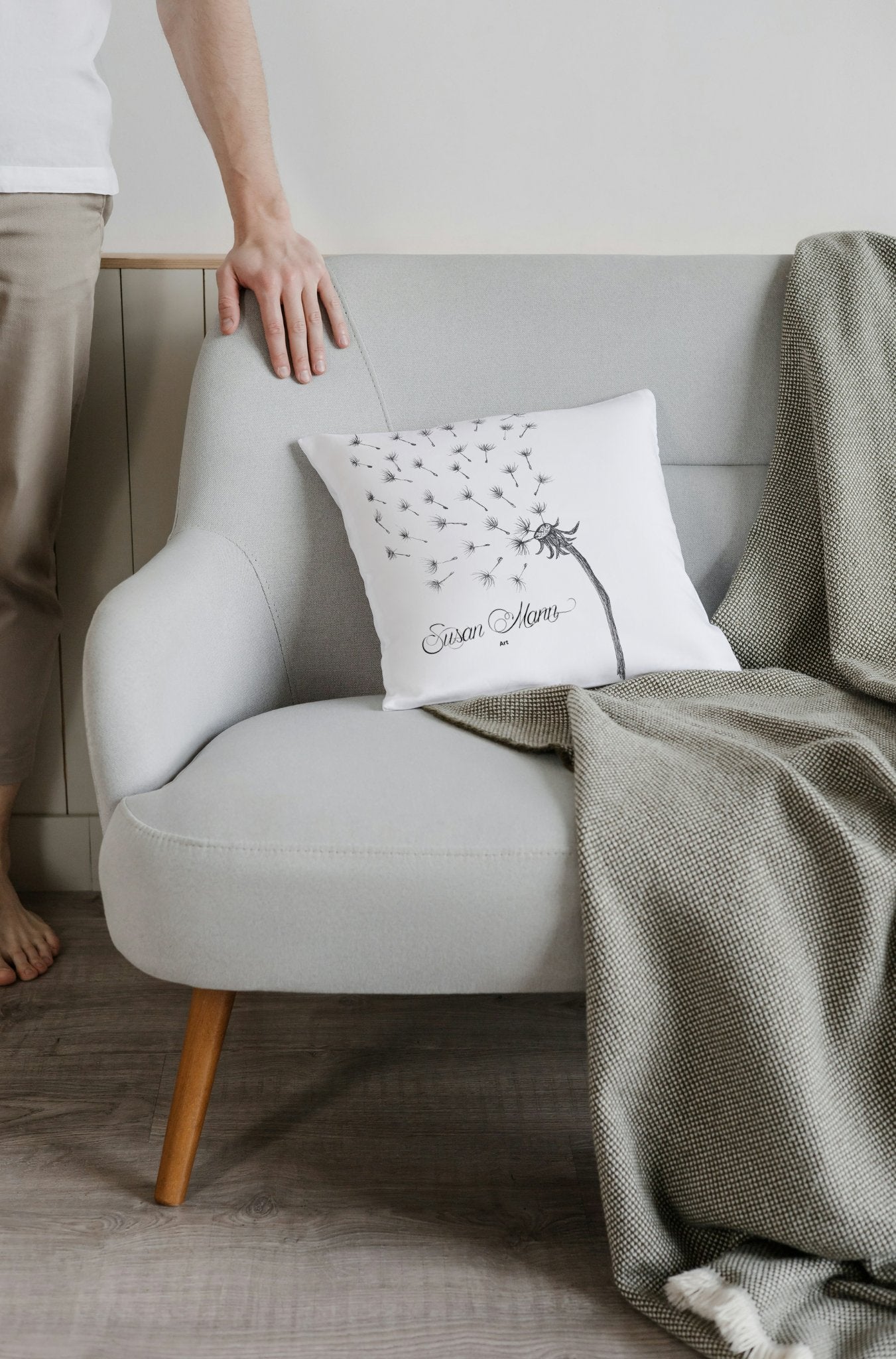 Seeds cushion with Blanket