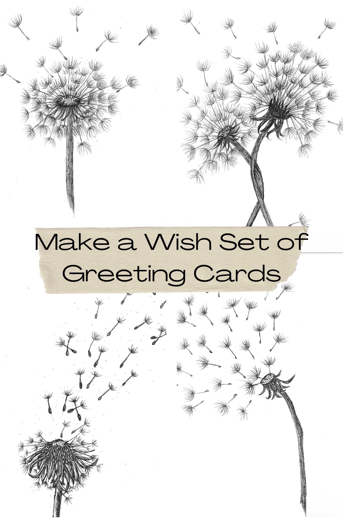 Send a Wish Art Print Greeting Card - Susan Mann Art