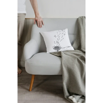 Small Dandelion Cushion with Blanket