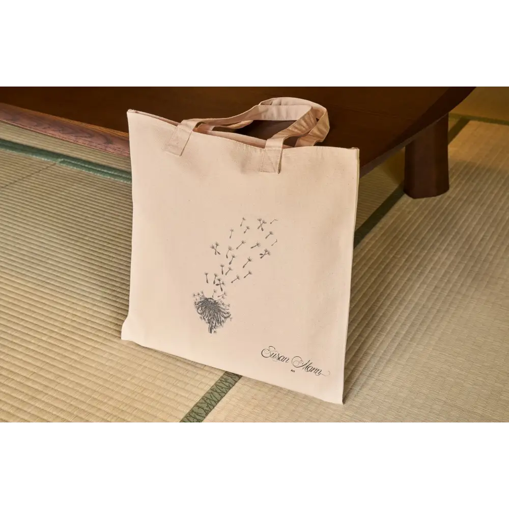 Small Dandelion Tote Bag