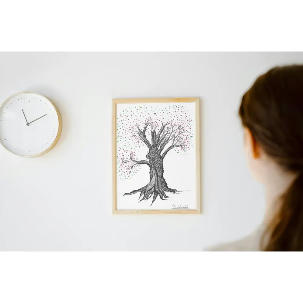 Spring Tree Art Print - Susan Mann Art