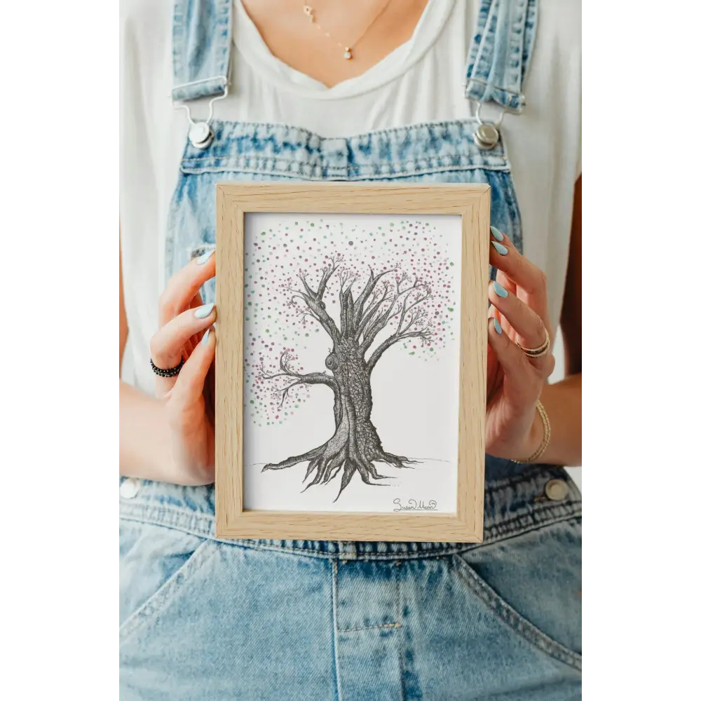 Spring Tree Art Print - Susan Mann Art