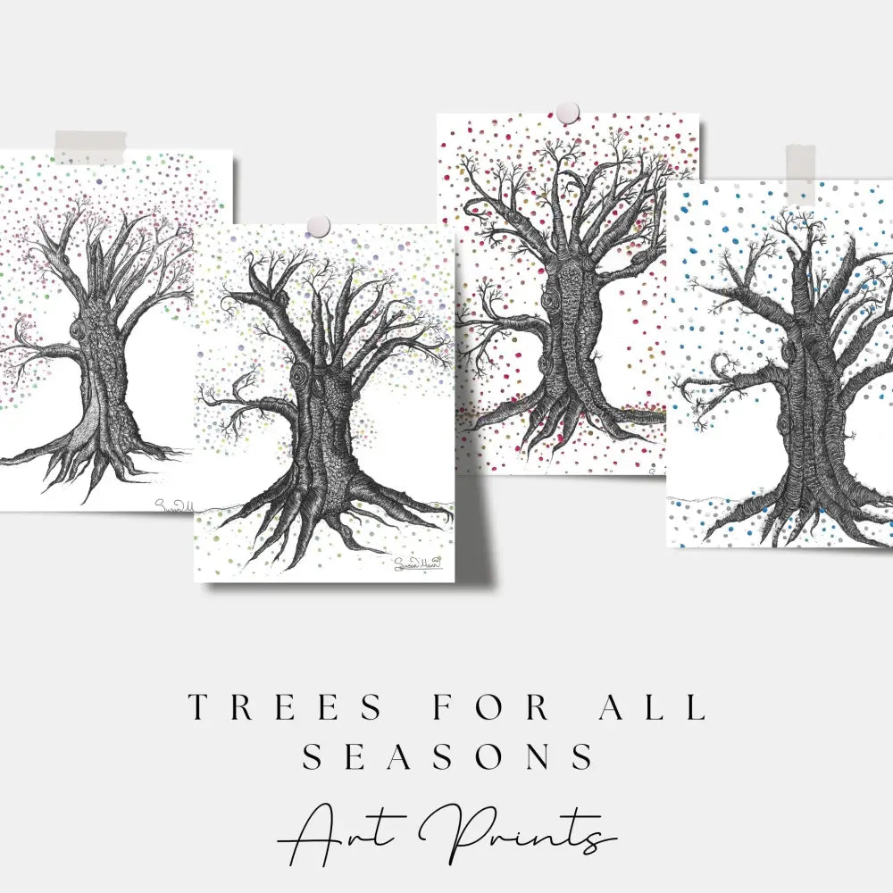 Summer Tree Art Print - Susan Mann Art