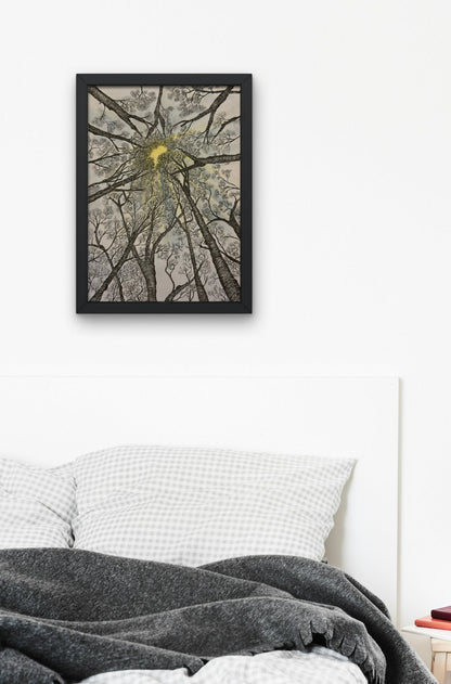 Sunshine Tree Art Print - Susan Mann Art