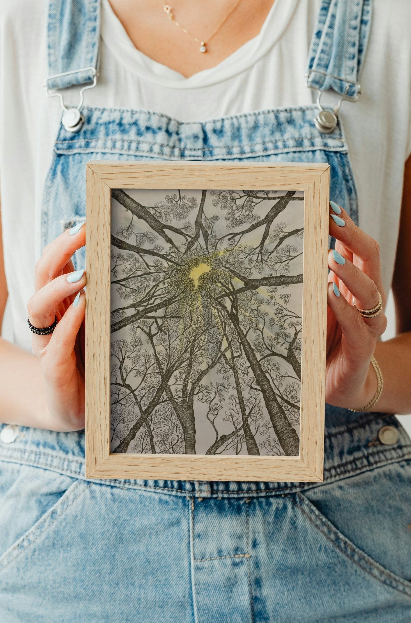 Sunshine Tree Art Print - Susan Mann Art