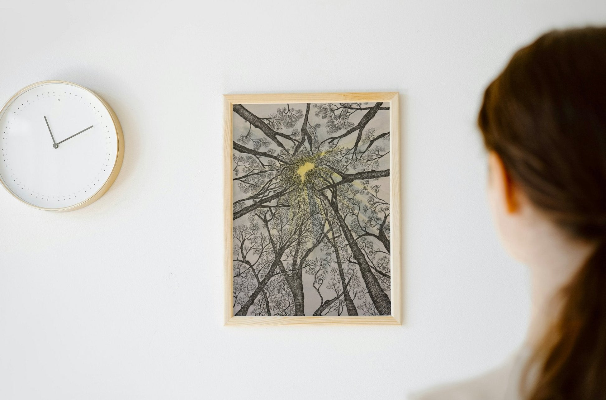 Sunshine Tree Art Print - Susan Mann Art