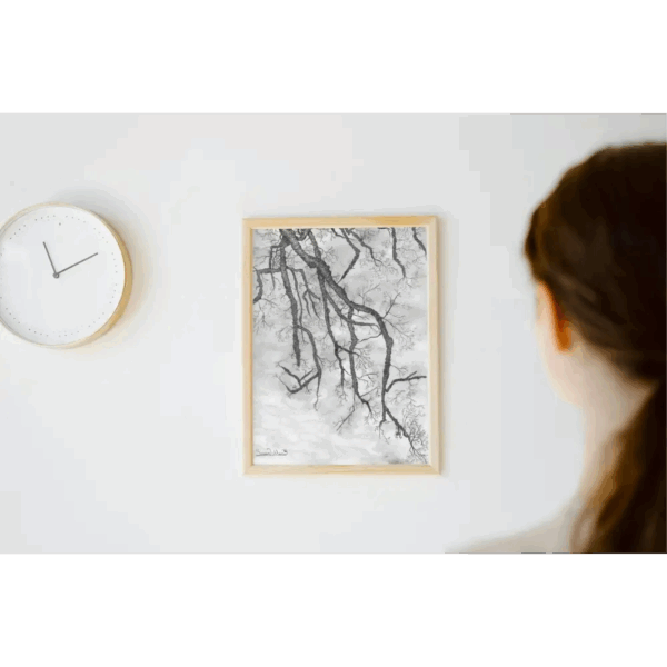 Branches Art Print - Susan Mann Art