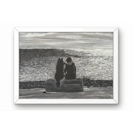 Companions Love Art Print - Susan Mann Art
