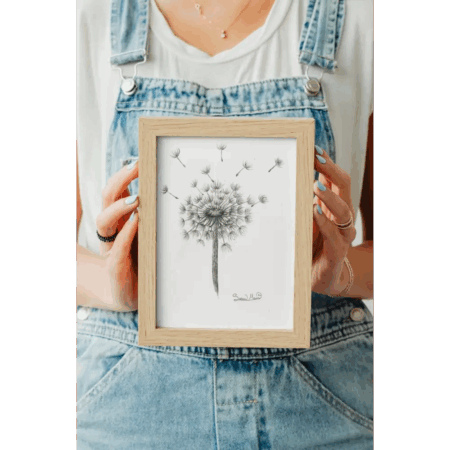 Make a Wish Art Print - Susan Mann Art