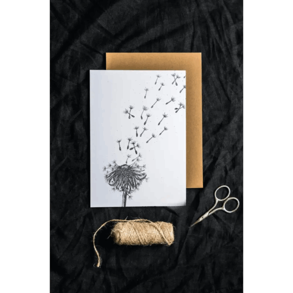 Make a Wish Greeting Card - Susan Mann Art