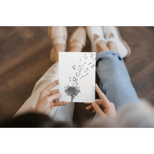 Make a Wish Greeting Card - Susan Mann Art